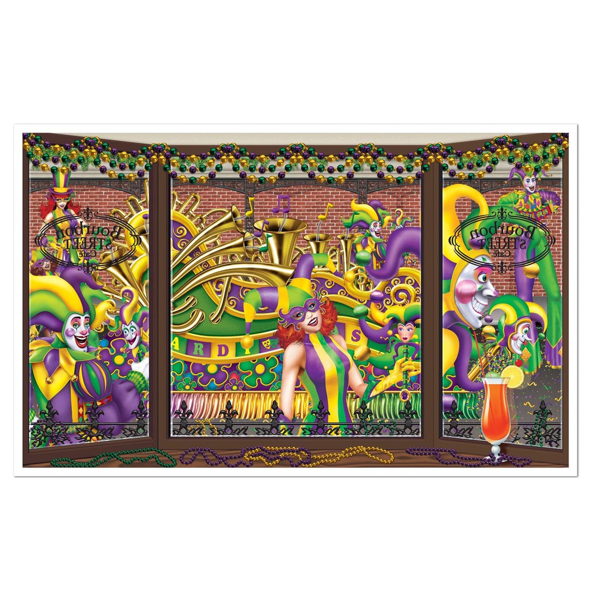 Mardi Gras View Decoration