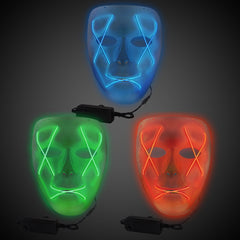 LED Assorted EL Wire Masks