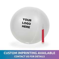 Glow in the Dark 12" Pink Beach Ball