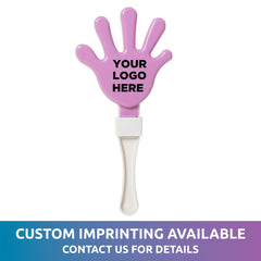Pink & White Hand Clappers