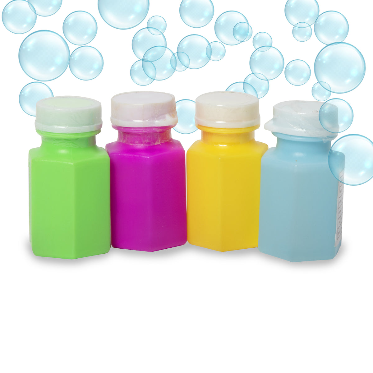 Bubbles Container Mini Mini Pastel 6 oz. Bubbles | Bubble Bottles in Bulk – Windy City Novelties