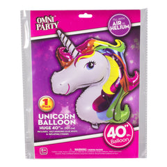 Unicorn 48"  Mylar Balloon
