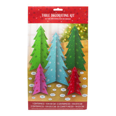 Slotted Colorful Paper Trees