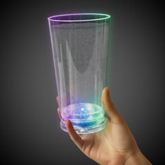 LED Multi-Color 16 oz. Pint Glass
