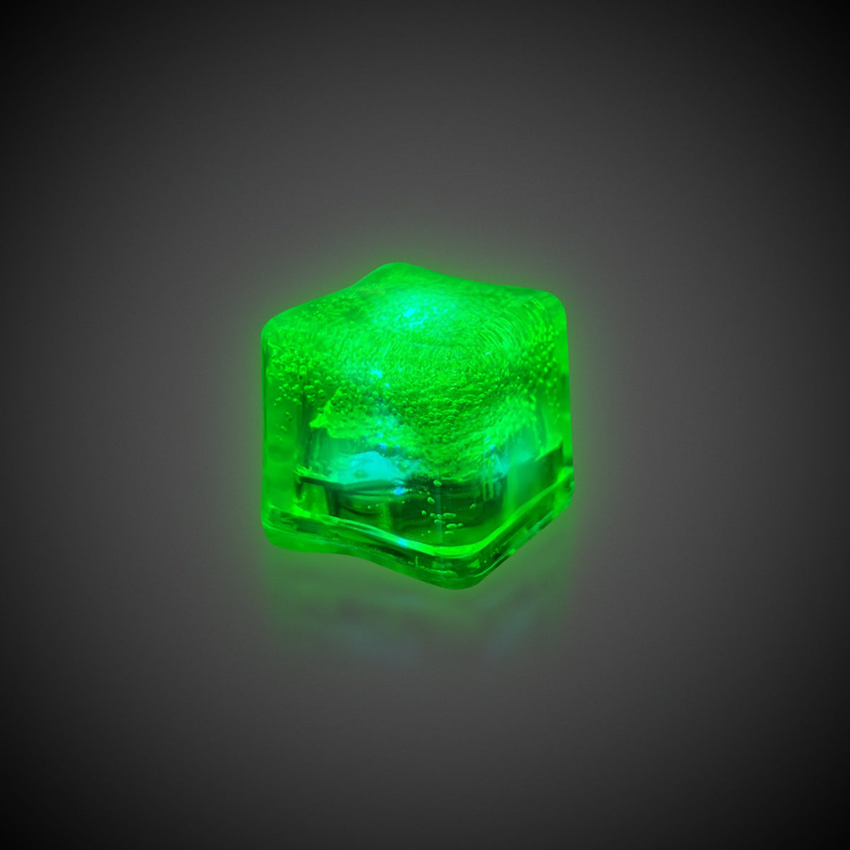 Neon Green LED Ice Cubes