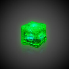 Neon Green LED Ice Cubes