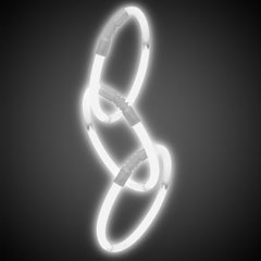 White 9" Glow Bracelets