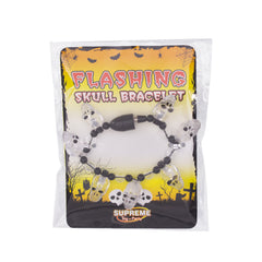 LED Skull Bead Bracelet