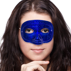 Colorful Metallic Half Masks
