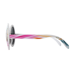 Peace Sign Tie Dye Glasses