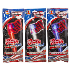 USA Flag Glow Wands