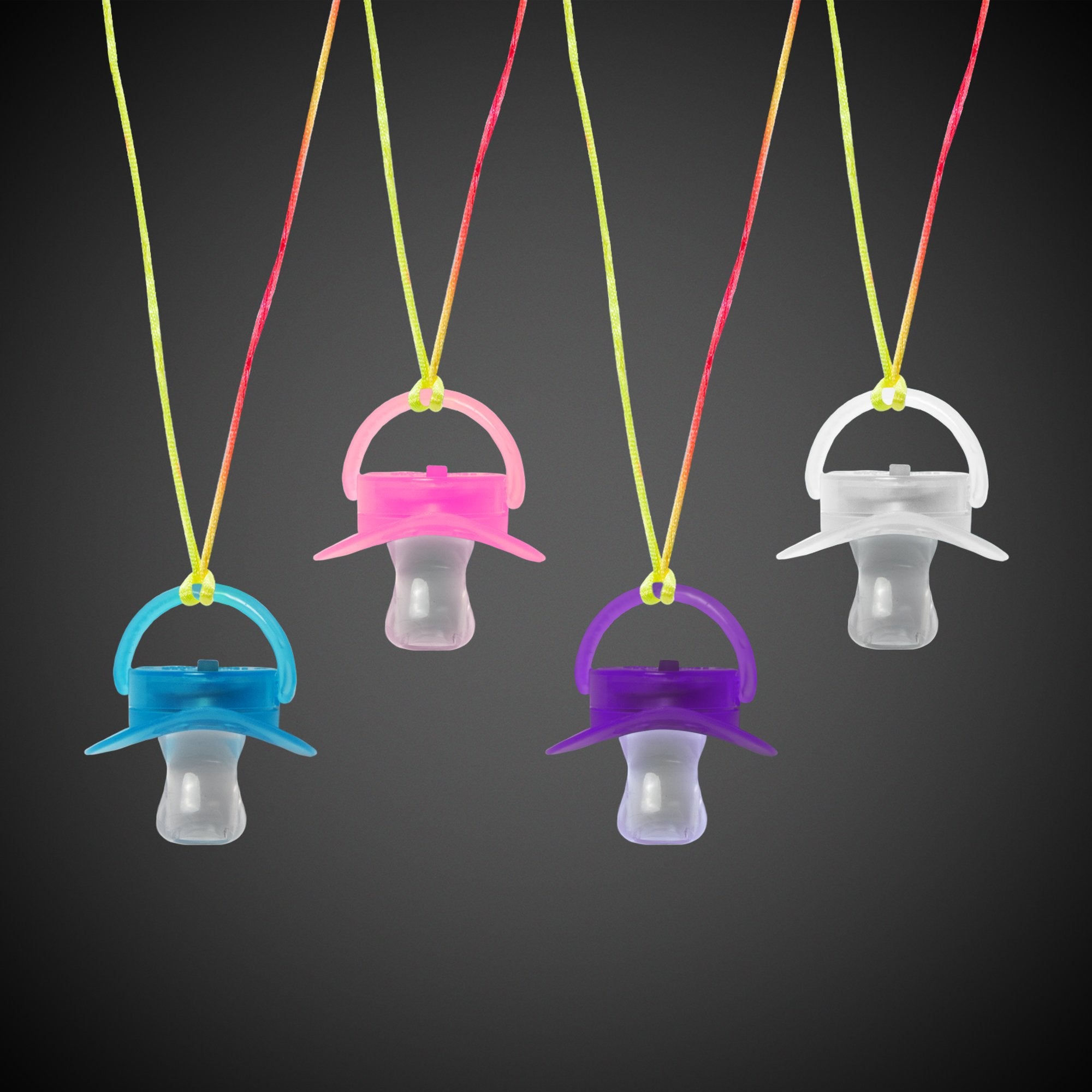 70s Pacifier LED Toy Pacifiers -12 Pack – Windy City Novelties