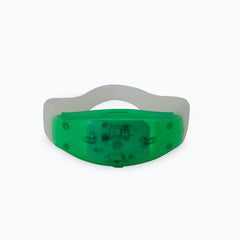 LED Green Stretchy Bangle Bracelet