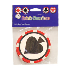 Card Suit 3 1/2" Coasters