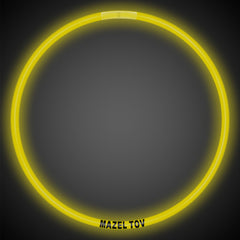 Mazel Tov 22" Glow Necklaces