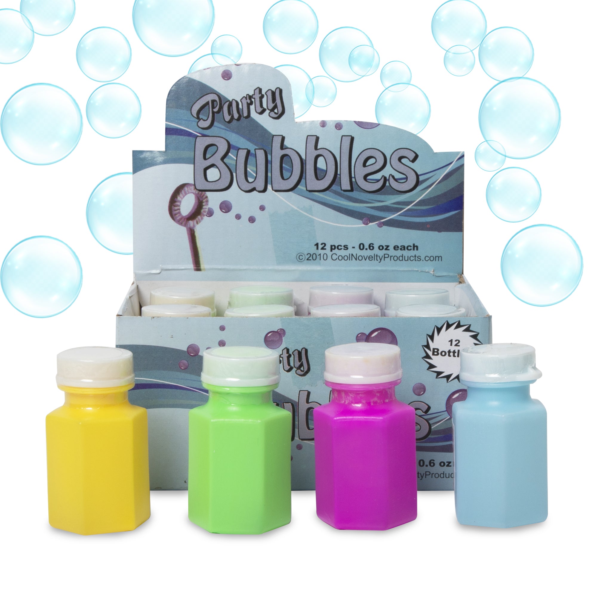 Bubbles Container Mini Mini Pastel 6 oz. Bubbles | Bubble Bottles in Bulk – Windy City Novelties