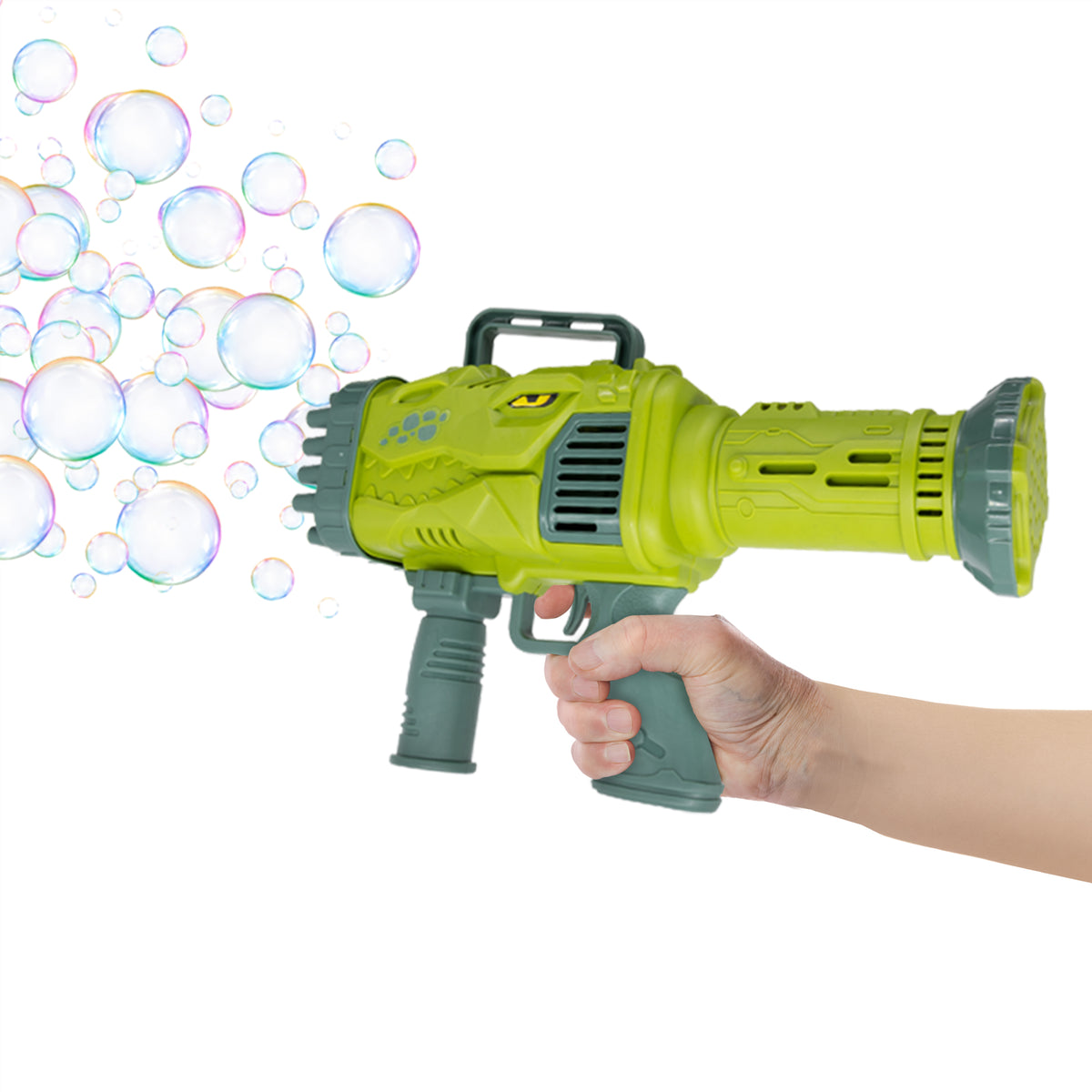 Dinosaur Bazooka Bubble Gun