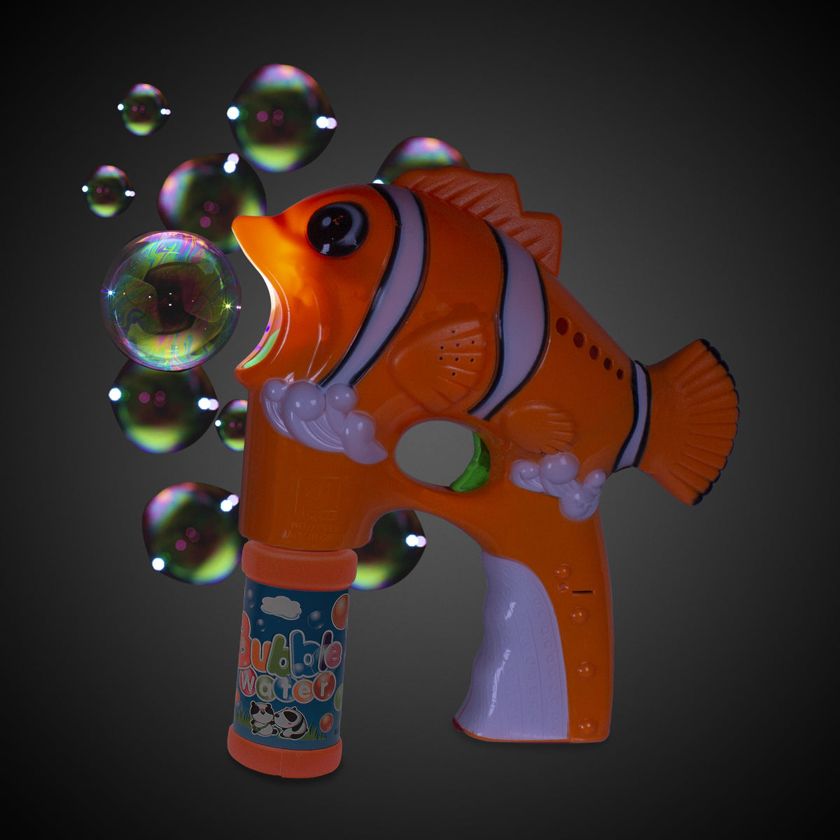LED Clownfish Bubble Gun