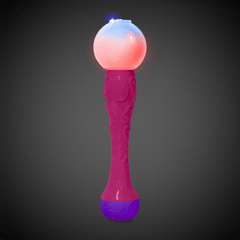 LED Pink Bubble Wand