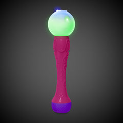 LED Pink Bubble Wand