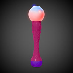 LED Pink Bubble Wand