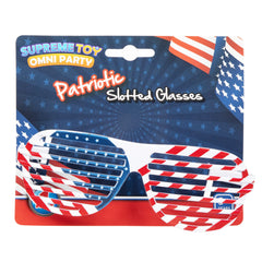 Patriotic Slotted Glasses