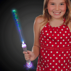 LED Fiber Optic Strobe Wand