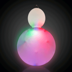 Jumbo Multi-Color LED Medallion