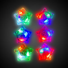 LED Love Star Jelly Rings
