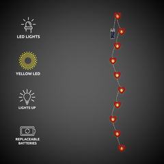 LED Heart String Lights Retail Display