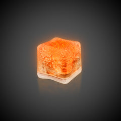 Orange LED Ice Cubes