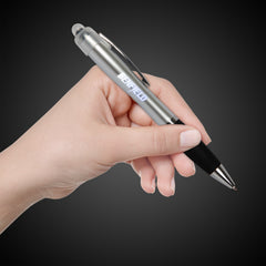 LED Silver Stylus Pen