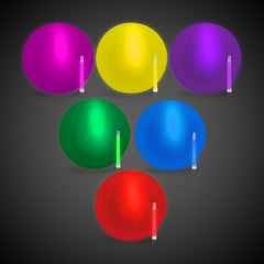 Assorted Glow 12" Beach Balls Retail Counter Display