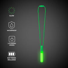 LED Green Waterproof Light Stick