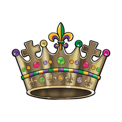 Mardi Gras Jumbo Cutouts