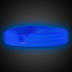Blue Triple Wide 9" Glow Bracelets