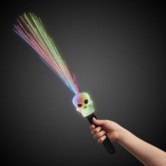 LED Halloween Fiber Optic Wands Retail Counter Display