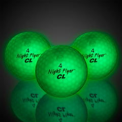 Night Flyer Green Golf Balls