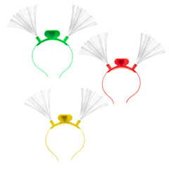 LED Fiber Optic Headbands