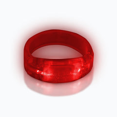 Red LED Bangle Bracelet