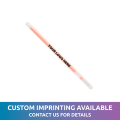 Orange Glow 5" Swizzle Sticks