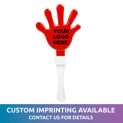 Red & White Hand Clappers