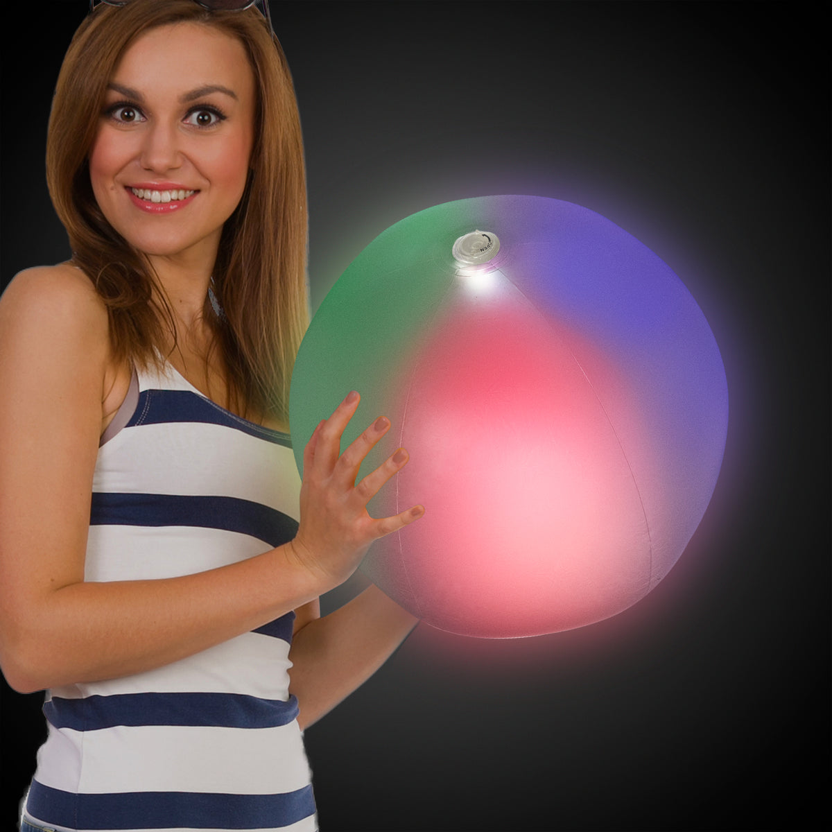 LED Multi-Color 14" Beach Ball