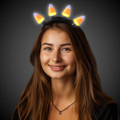 LED Halloween Headbands Retail Counter Display
