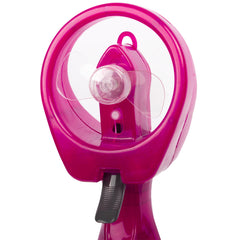 Pink Water Spray Fan