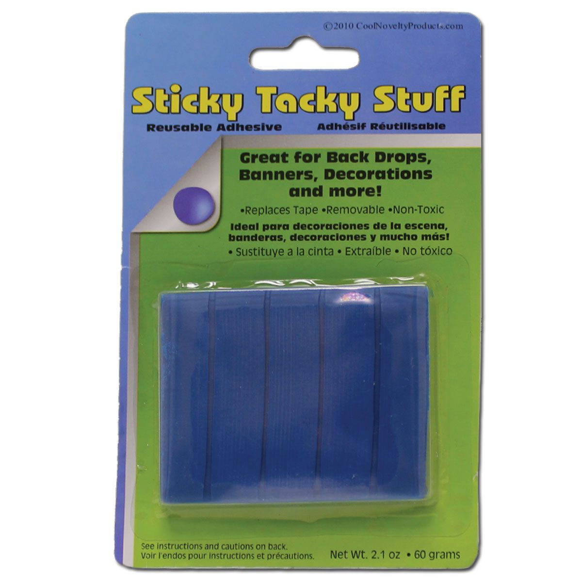 Sticky Rakker Sticky Tack Decoration Adhesive 21oz Pack – Windy City Novelties