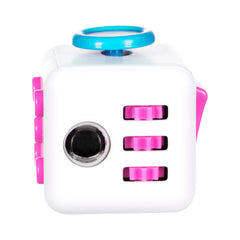 White & Pink Focus Cube