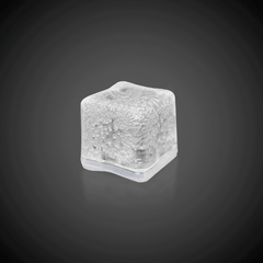 Orange LED Ice Cubes