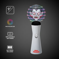 LED Dracula Coin Spinner Wand