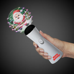 LED Santa Coin Spinner Wand